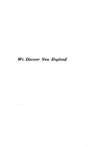 We Discover New England
