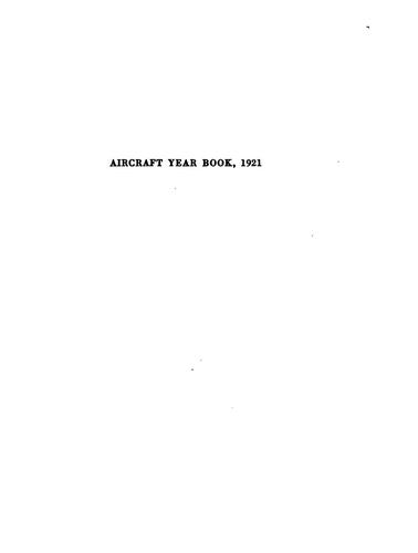 Aircraft Year Book