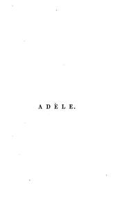 Adèle, a tale of France
