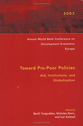 Toward pro-poor policies
