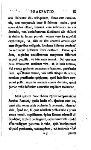 Commentarii de Senatv Romano post tempora reipvblicae liberae.