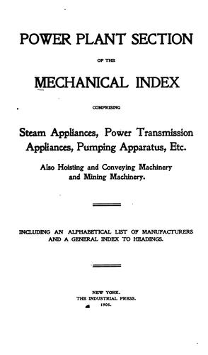 The Mechanical Index ...