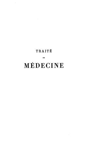 Traité de médecine v. 5, 1893
