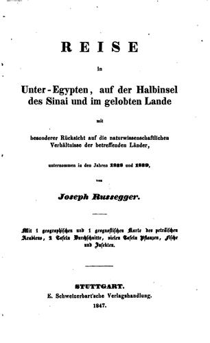 Reisen in Europa, Asien und Afrika, mit besonderer Rücksicht auf die ...