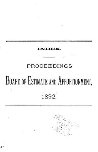 Journal and proceedings