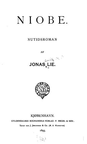 Niobe: nutidsroman