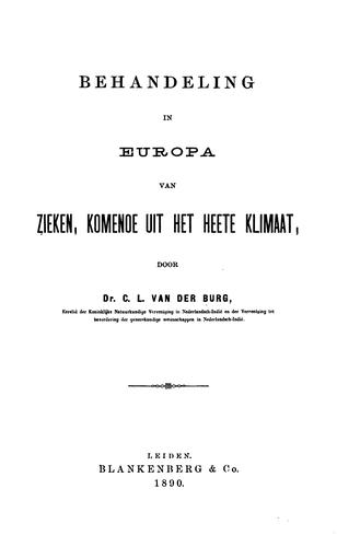 Behandeling in Europa van zieken