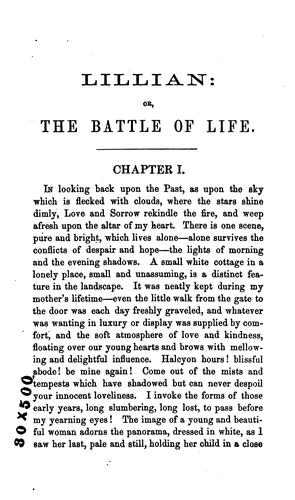 Lillian, Or, The Battle of Life