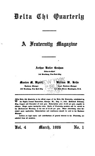 Delta Chi Quarterly