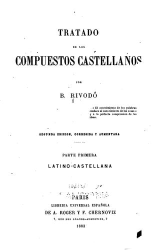Tratado de los compuestos Castellanos