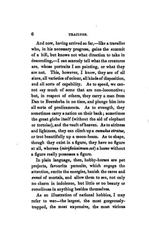 Tracings; or Outlines of follies, &c. of the day