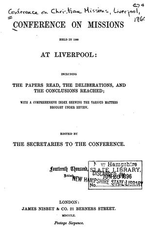 Conference on Missions