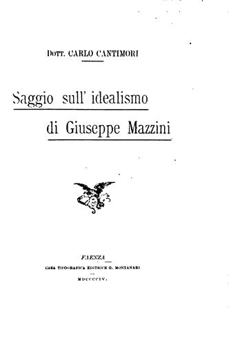 Saggio sull'idealismo