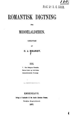 Romantisk digtning fra middelalderen