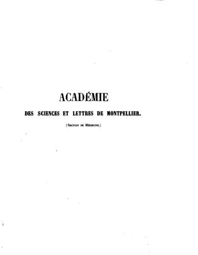 academie des sciences et lettres de montpellier