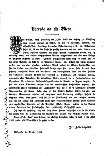 Onkel Karl: Eine Gabe für die Deutsch-amerikanische Jugend aller Altersstufen; aus ...
