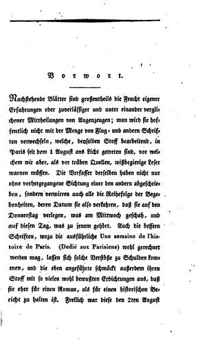 Ausführlicher Bericht eines Augenzeugen über die letzten Auftritte der französischen Revolution ...