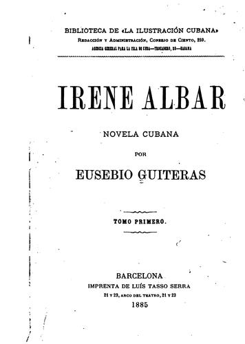 Irene Albar: Novela cubana