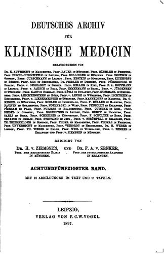 Deutsches Archiv für klinische Medizin