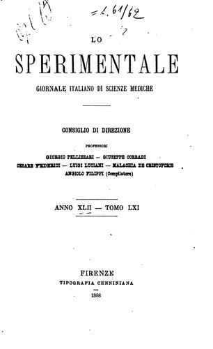 Lo Sperimentale