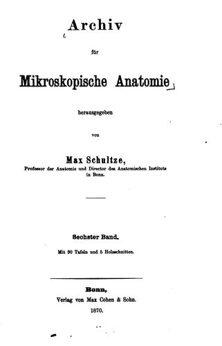 Archiv fuer mikroskopische anatomie