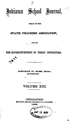 The Indiana School Journal