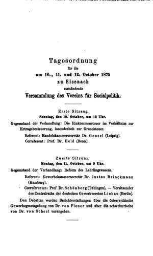 Die Communalsteuerfrage: Zehn Gutachten und Berichte