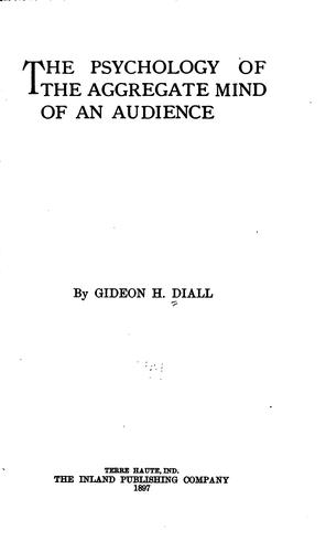The Psychology of the Aggregate Mind of an Audience