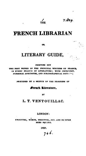 The French librarian or literary guide