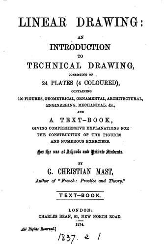 Linear drawing: an introduction to technical drawing