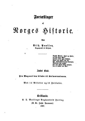 Fortällinger af Norges historie