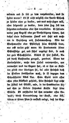 Anleitung zur gründlichen Erlernung des Schachspiels nach den Regeln der ...