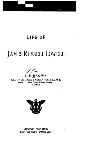 Life of James Russell Lowell