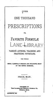 Over one thousand prescriptions