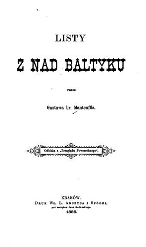 Listy z nad Baltyku