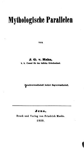 Mythologische Parallelen...