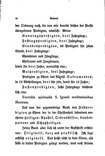 Originelle, kurz-gefasste, praktische fest-predigten zu Ehren der HL ...