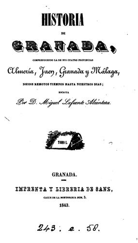 Historia de Granada: Tomo 1-4.