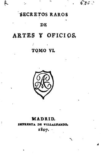 Secretos raros de Artes y oficios