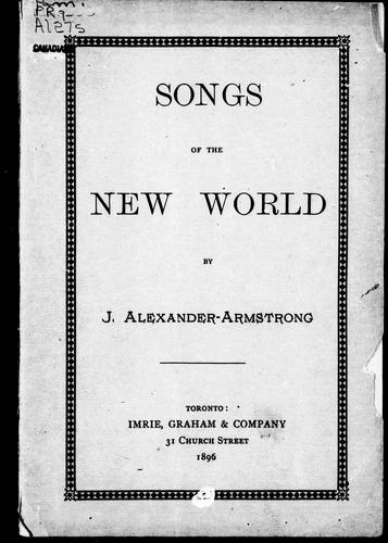 Songs of the new world