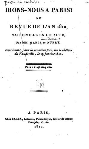 Théatre du Vaudeville
