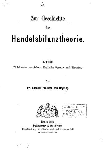 Handelsbilanztheorie