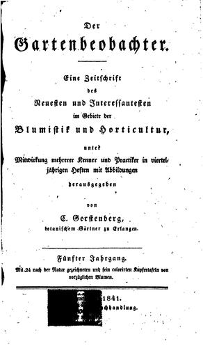 Der Gartenbeobachter
