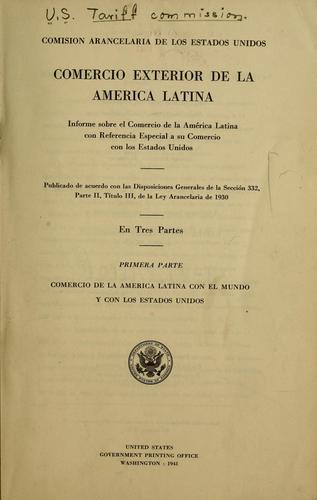 Comercio exterior de la América Latina