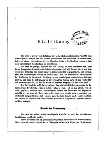Mikroskopische Analyse der Anastomosen der Kopfnerven: Gekrönte Beantwortung der von der ...
