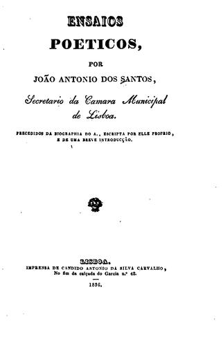 Ensaios poeticos
