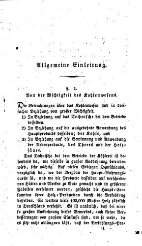 Anleitung zum Verkolen des Holzes: Ein Handbuch für Forstmänner ...