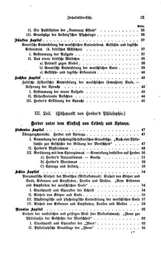Herder's Philosophie nach ihrem Entwickelungsgang und ihrer historischen Stellung