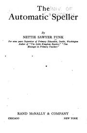 The Automatic Speller