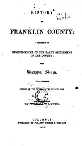 History of Franklin County